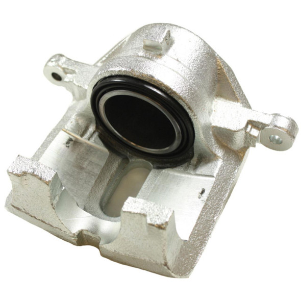 Direct Replacement Front Brake Caliper Left for Freelander 1 TD4, 1.8 & 2.5V6, automotive part image showing the new caliper with a black rubber seal