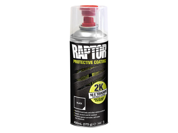UPOL RAPTOR 2K Aerosol Black Ultra Tough Truck Bed Liner Spray On Coating from JGS4x4