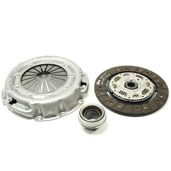 VALEO Defender 200TDi & 300TDi Clutch Kit, image of clutch components including pressure plate, clutch disc, and release bearing.