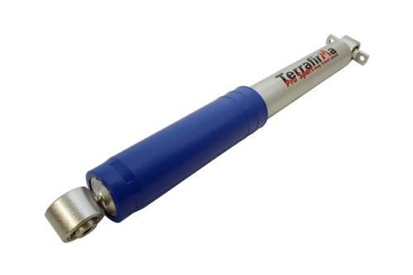 Terrafirma Discovery 2 Pro-Sport Front Shock Absorber Plus 2, blue and silver automotive suspension component.