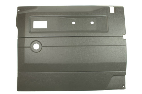 Terrafirma Defender Dark Grey Front Right Hand Door Card For Push Button & Manual Windows from JGS4x4