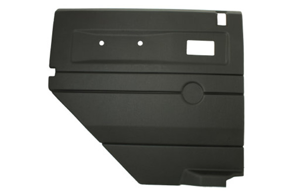 Terrafirma Defender Black Rear Left Hand Door Card For Push Button & Electric Windows from JGS4x4