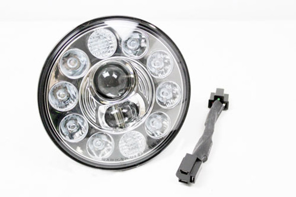 Defender Duo-Lux 7" LED Headlight Single Right Hand Drive from JGS4x4