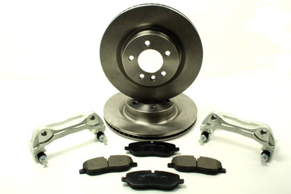 Terrafirma Discovery 3/4 Range Rover Sport Big Brake Upgrade Kit With Uni-brake Pads & Allmakes Brake Discs from JGS4x4