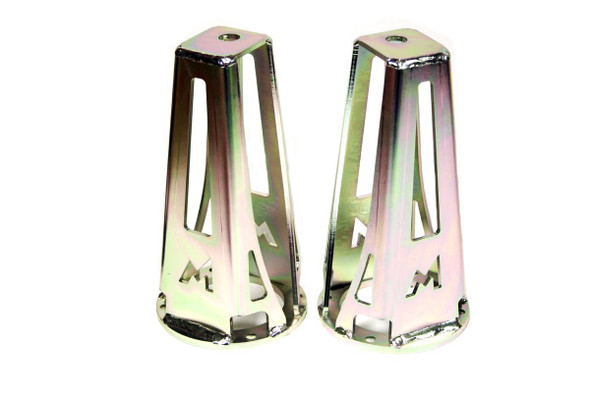 Terrafirma Defender/Discovery 1 Plus 2" Extreme Skeleton Shock Turrets, metal shock absorber turrets for off-road vehicles.