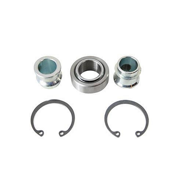 Terrafirma Defender/Discovery 1 Mega Sport & Air Shock Replacement Ball Joint Kit, image showing metal ball joints, a central bearing, and retaining clips.
