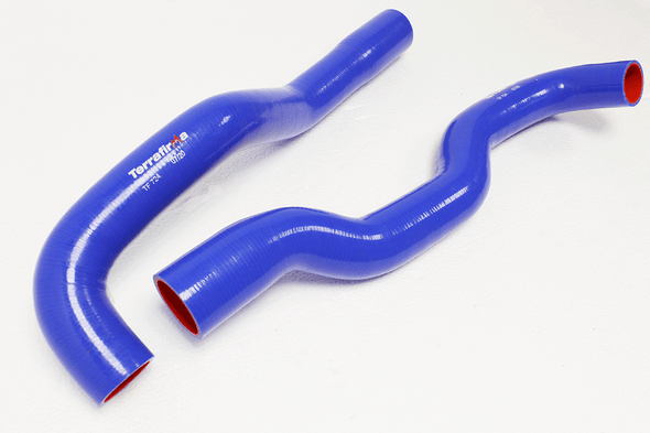 Terrafirma Defender Puma 2.4 Tdci Silicone Intercooler Hose Kit Blue from JGS4x4