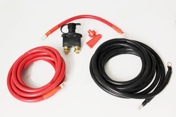 JGS4x4 | Terrafirma Extended Winch Cables 4M And Isolator Switch - TF3309