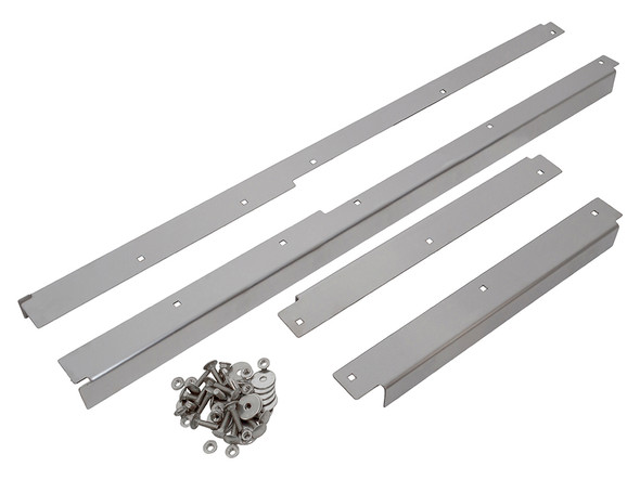 Defender four Door Thresher Brushed Stainless Steel Kit from JGS4x4