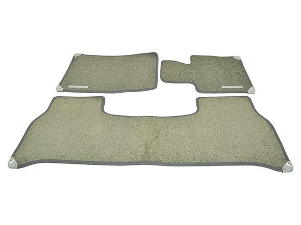 Range Rover L322 Front & Rear Carpet Floor Mat Set With Rubber Backing Aspen Left Hand Drive from JGS4x4