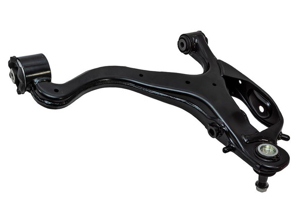 BRITPARTXS Front Right Hand Lower Arm for Range Rover Sport L320, OEM - LR029304, in black with metal components, automotive suspension part.