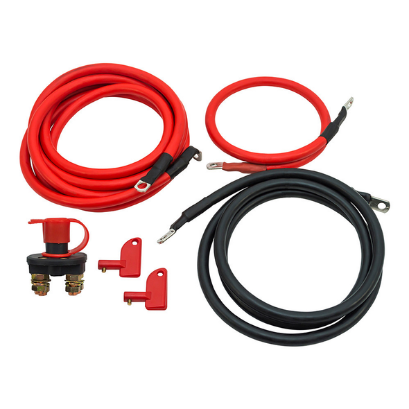 Defender Puma Extended Winch Wiring Kit & Isolator Switch from JGS4x4