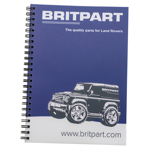 Britpart Branded Softback Notebook from JGS4x4