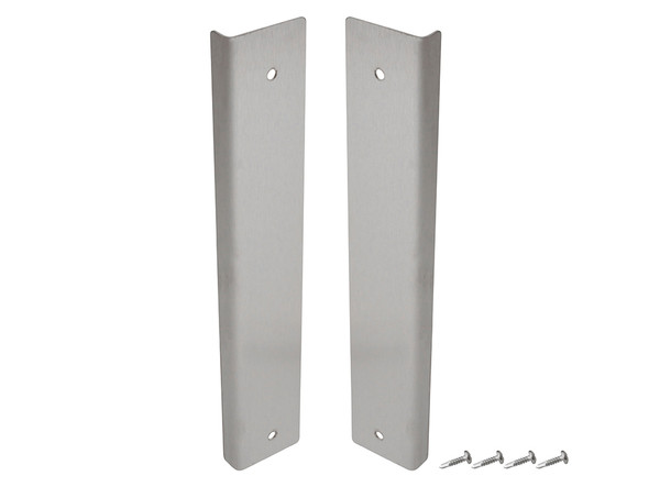 Defender Brushed Stainless Steel A-Post Trim from JGS4x4