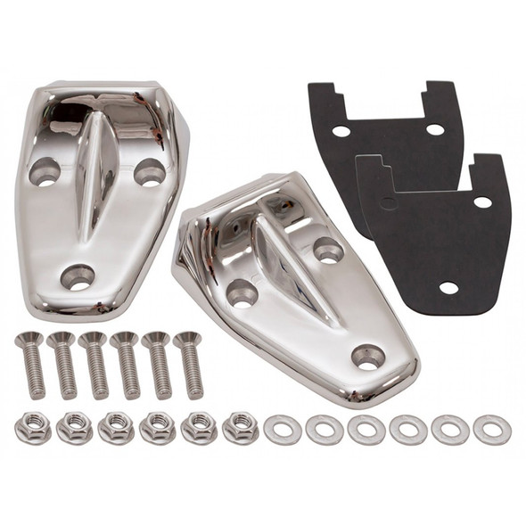 Defender Stainless Steel Bonnet Hinge Kit