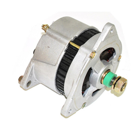Direct Replacement STC234 65 Amp A127 Type Alternator for Defender 2.5, 3.5 V8, Discovery 1, Range Rover Classic | STC234, image of an automotive alternator with metallic housing and electrical connections. Direct Replacement STC234 65 Amp A127 Type Alternator for Defender 2.5, 3.5 V8, Discovery 1, Range Rover Classic | STC234, image of an automotive alternator with metallic housing and electrical connections.