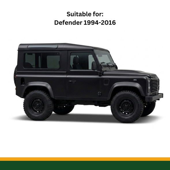 Terrafirma 30mm Black Alloy Wheel Spacers for Defender and Discovery 1 | TF301B from JGS4x4