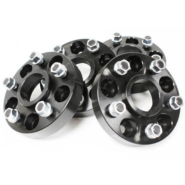 Terrafirma 30mm Black Alloy Wheel Spacers Set for Discovery 3 & 4, Range Rover Sport | TF303B from JGS4x4