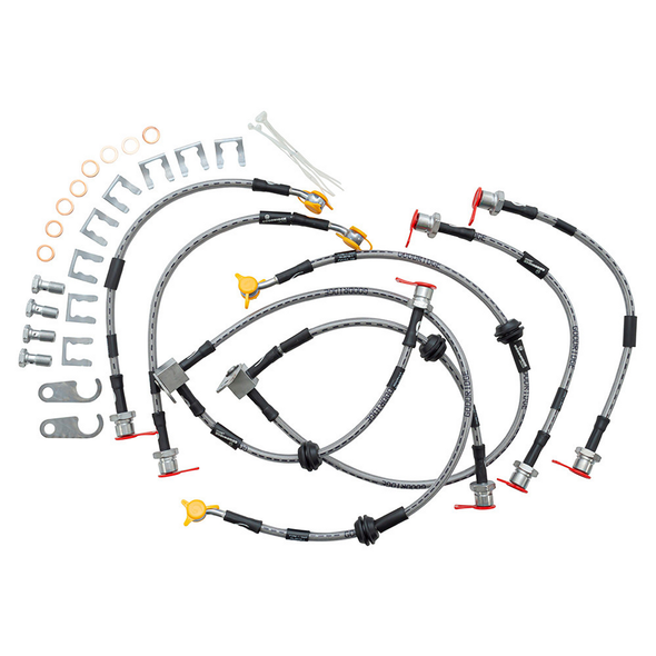 Goodridge DA2677 Premium Performance Stainless Steel Braided Brake Hose Kit for Range Rover Sport 2005-2013 from JGS4x4
