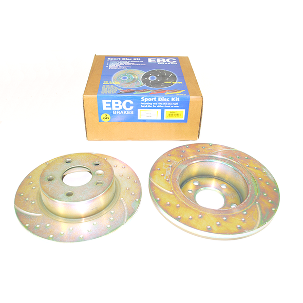 Range Rover P38 Rear Brake Discs Solid EBC Brakes Performance Upgrade from JGS4x4