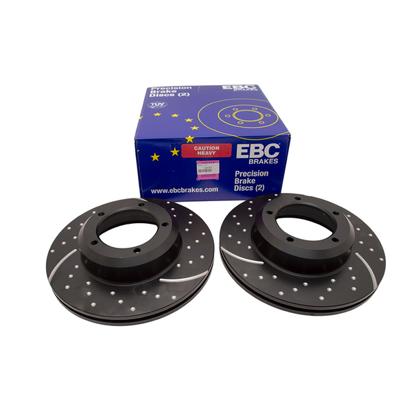Discovery 1 Front Brake Discs Vented EBC Brakes Performance Upgrade from JGS4x4