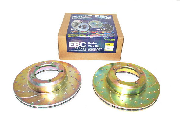 Range Rover Classic Front Brake Discs Vented EBC Brakes Performance Upgrade from JGS4x4