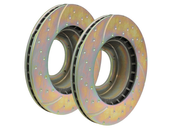 Discovery 4 Rear Vented Brake Discs EBC Brakes Performance Upgrade from JGS4x4