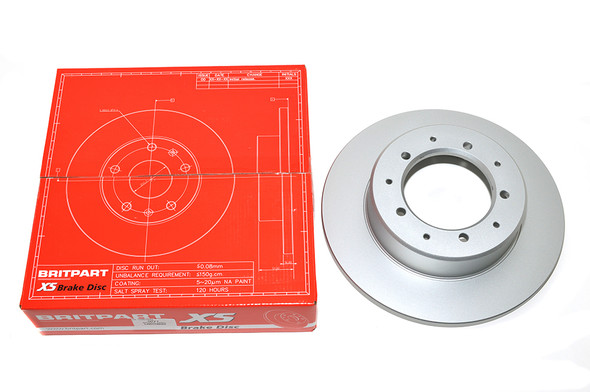 Land Rover Discovery 1 Rear Solid Brake Discs - Exact OEM Specification - LR017953G-1