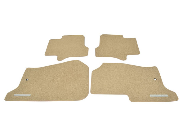Discovery 4 Front & Rear Carpet Floor Mat Set With Rubber Backing Alpaca Beige Left Hand Drive from JGS4x4