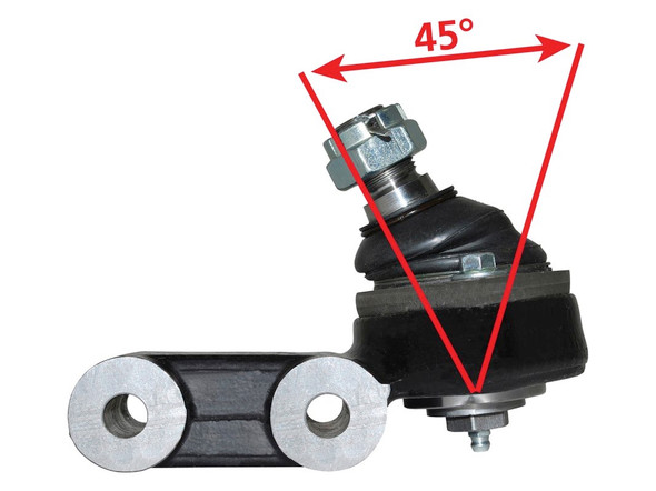 JGS4x4 | Land Rover Range Rover Classic High Articulation Rear Upper A-Frame Ball Joint With Bracket - DA1129ULTRA