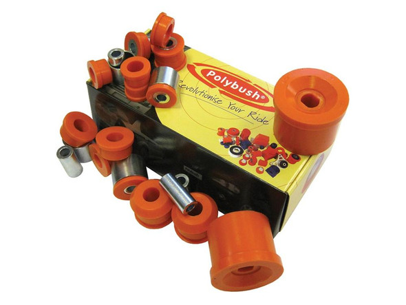 Range Rover Evoque Polybush Orange Dynamic Suspension Bush Kit from JGS4x4