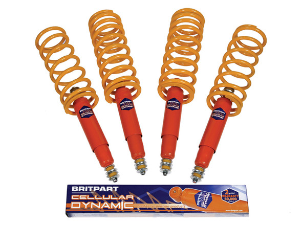 Discovery 1 Cellular Dynamic Heavy-Duty Standard Height Suspension Kit from JGS4x4