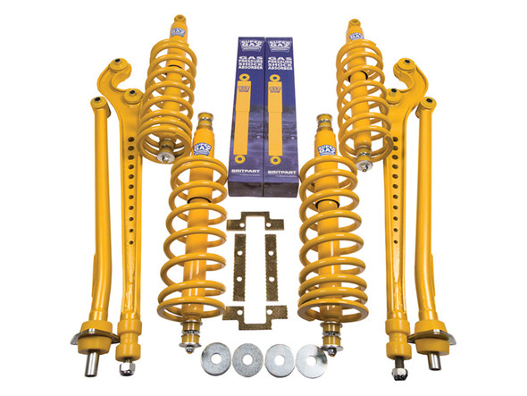 Discovery 1 Super Gaz Medium Load Full Suspension Kit Plus 40mm from JGS4x4