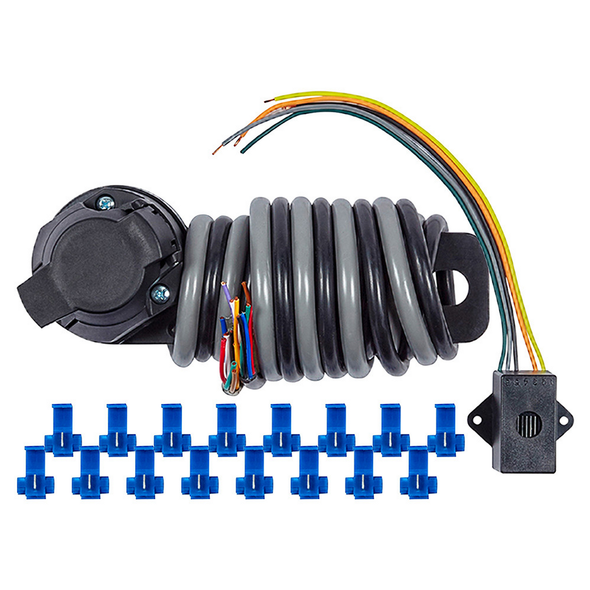 Towing Electrics 13-Pin Socket Kit With Relay from JGS4x4