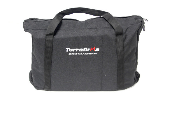 Terrafirma Heavy Duty Black Winching Recovery Kit Bag - TF3315 Durable, Spacious, and Ideal for Organizing All Your Recovery Gear from JGS4x4