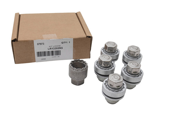 Locking Wheel Nuts & Key Kit for Range Rover Sport L320 from JGS4x4