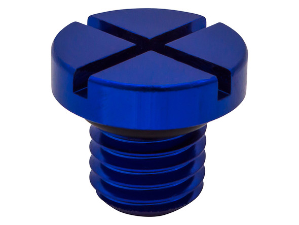 Range Rover Sport L494 Coolant Overflow Container Bleed Screw Blue Aluminium from JGS4x4