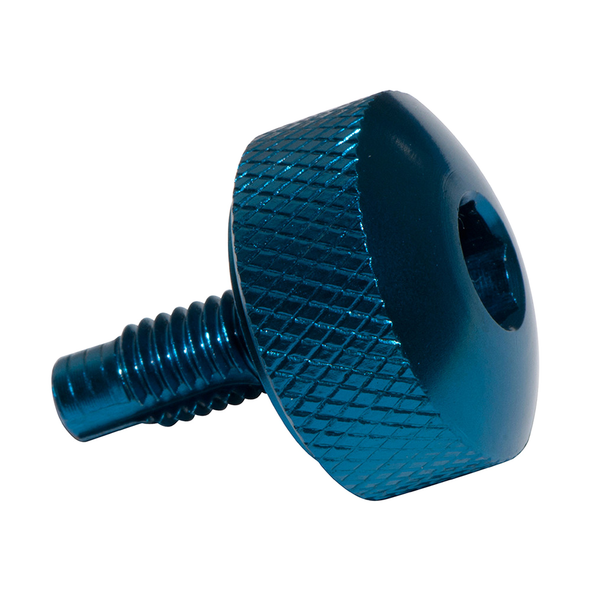 Top Coolant Hose Bleed Screw Blue Aluminium for Discovery 2 Td5 from JGS4x4