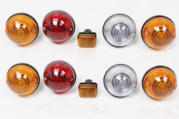 GL1080G-Defender 300TDI Basic Coloured Light Kit 73mm | Terrafirma from JGS4x4
