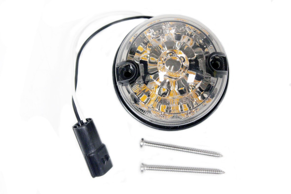 Defender Front Smoked Indicator Lamp - 73mm from JGS4x4