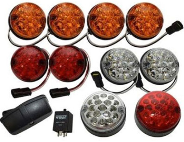 Deluxe LED Light Kit - Coloured - GL1292 | WIPAC for Defender from JGS4x4
