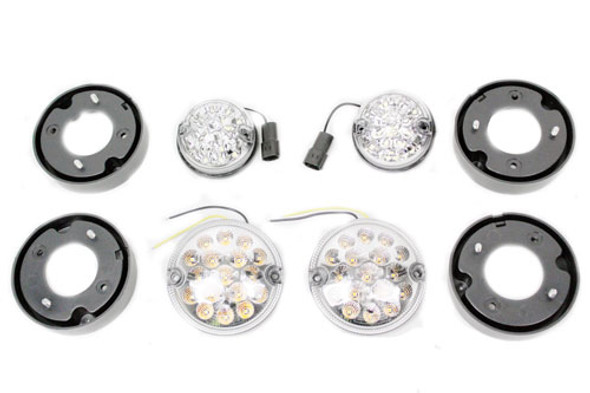 JGS4x4 | Defender LED Light Kit (Clear) - GL1274CL | Wipac