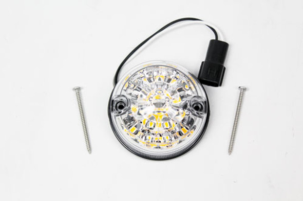 Wipac LED Clear Front Indicator for Defender - LR047798 from JGS4x4