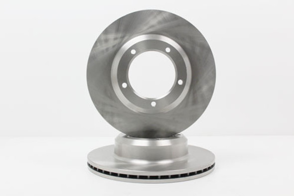 Vented Front Brake Disc Set for Defender - LR017952 | Ferodo - LR017952F from JGS4x4