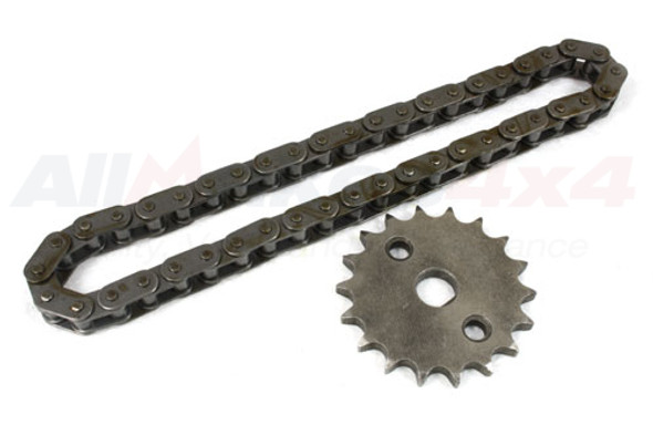 Oil Pump Timing Chain Kit for Defender and Discovery 2 Td5 - LQX100130 from JGS4x4