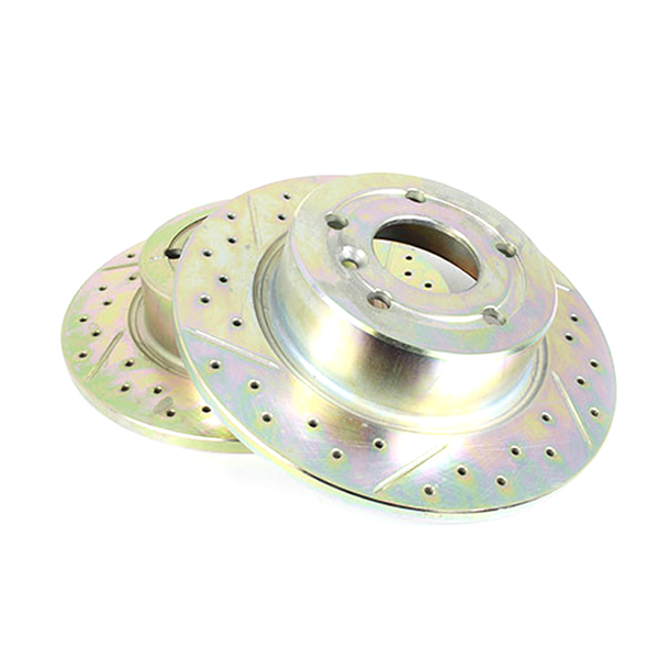 Discovery 2 Rear Brake Disc Cross Drilled & Grooved from JGS4x4 Discovery 2 Rear Brake Disc Cross Drilled & Grooved from JGS4x4