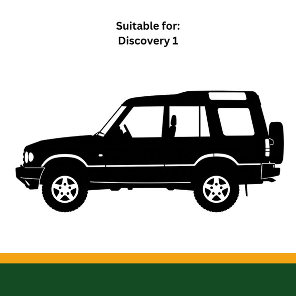 Replacement Front Door Window Glass Lift Channel for Discovery 1 | ALR8022 from JGS4x4