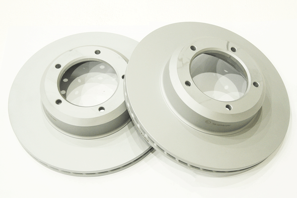 Vented Front Brake Disc Set for Defender - LR017952 from JGS4x4