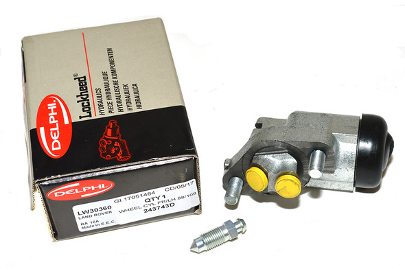 Left Hand Front Brake Cylinder for Series 3 - 243743 | Delphi - 243743D from JGS4x4