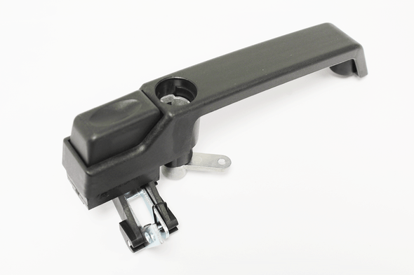 Left Hand Front Door Handle with Lock Aperture for Defender - LR066530 from JGS4x4